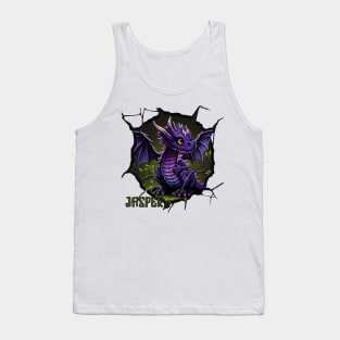 Cute Dragonpets Jasper Dragon Doll Fursuiter Cosplayer Tank Top